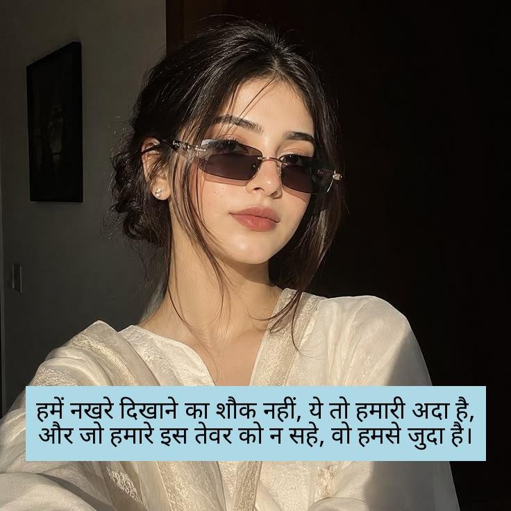 female gussa attitude shayari 17