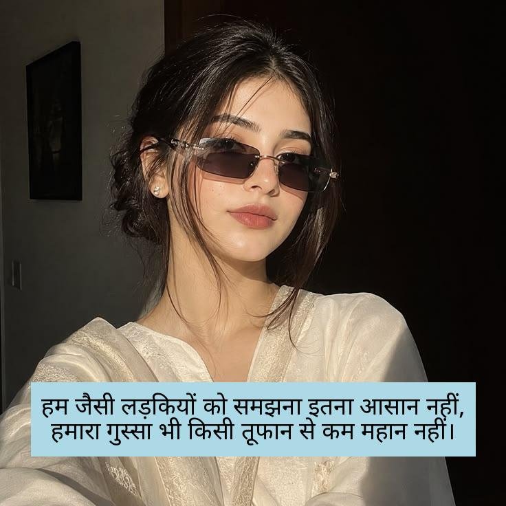 female gussa attitude shayari 18