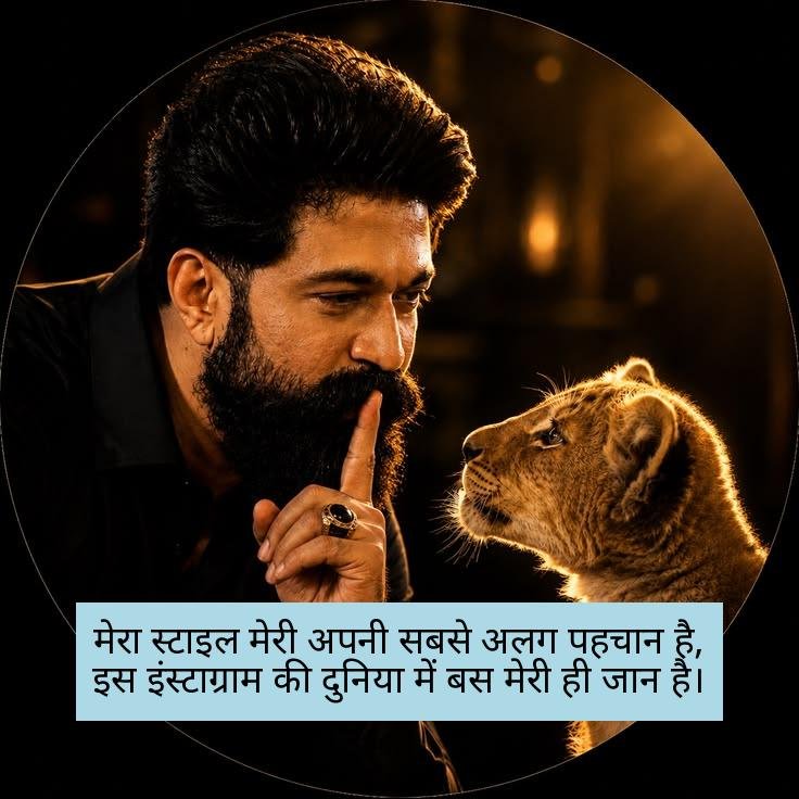 instagram shayari attitude 10